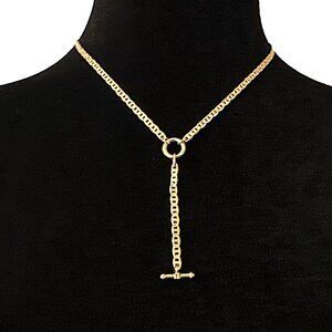 Sugarfix by baublebar Gold Tone Link Y Chain Lariat Necklace
